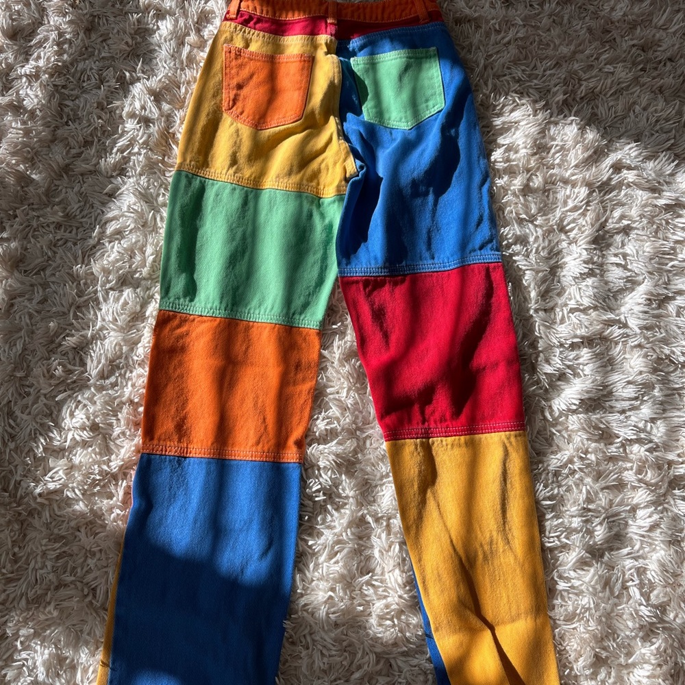 Colorblock Pants - Picture 2 of 6